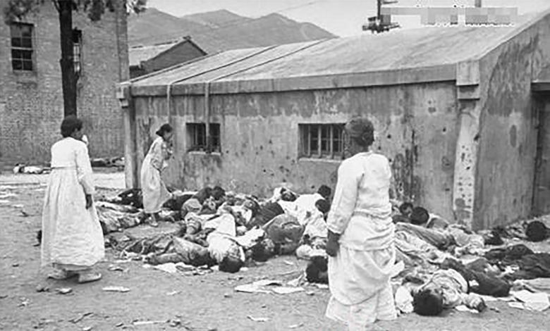 massacre by the U.S. imperialists