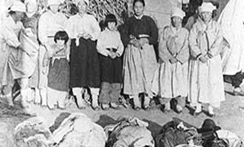 massacre by the U.S. imperialists