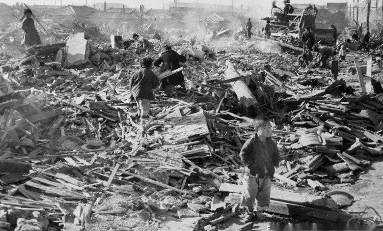 barbarous bombing raids by the U.S. imperialists-12
